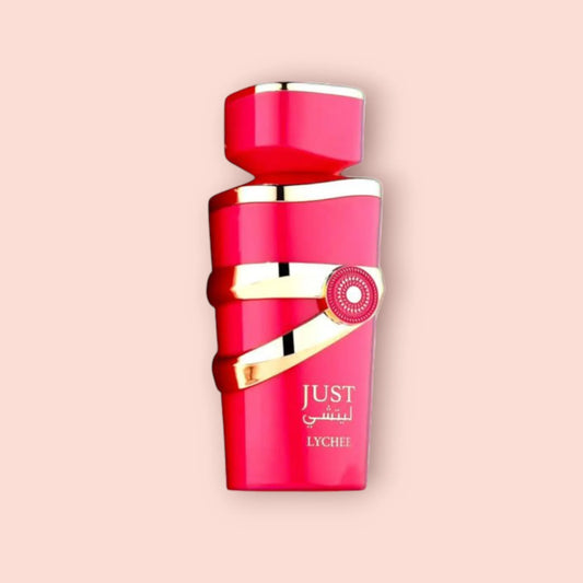 5ml Just Lychee 100ml EDP | Fragrance World | Fruity Floral Gourmand Fragrance Perfume Sample - Decants