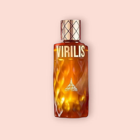 Paris Corner Virilis - Samples & Travel Size 5ml - Aromatic Gourmand Fresh Amber Fragrance