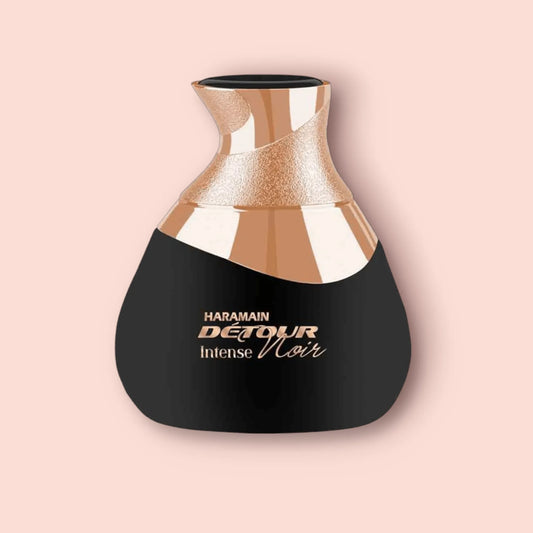 Haramain Detour - Intense Noir - Samples & Travel Size (5ml) - Rich Amber Woody Almond Gourmand Fragrance