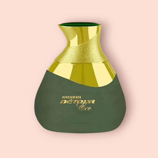 Haramain Detour Eco - Samples & Travel Size (5ml) - Woody Aromatic Gourmand Oud Fragrance (Inspired by PDM Haltane)