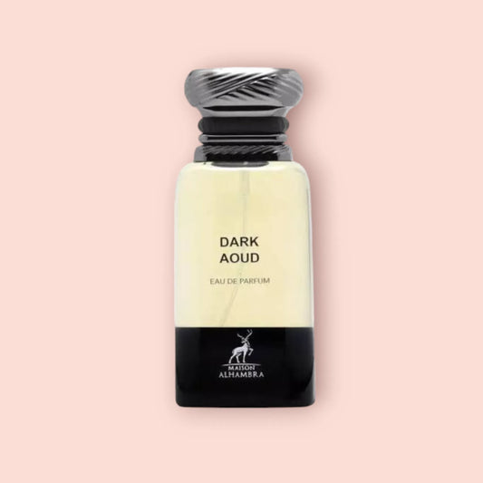 Maison Alhambra Dark Aoud - Samples & Travel Size (5ml) - Deep Woody Spicy Oud Ambergris Fragrance (Inspired by Montale Dark Aoud)