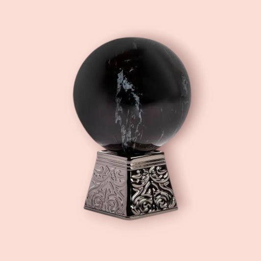 Black Obsidian by Aurora Scents - Samples & Travel Size (3ml, 5ml, 10ml) - Elegant Fresh Floral Woody Musk Fragrance