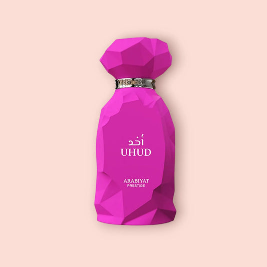 Arabiyat Prestige Uhud - Samples & Travel Size (3ml, 5ml, 10ml) - Rich Gourmand Fruity Rose Honey Vanilla Fragrance