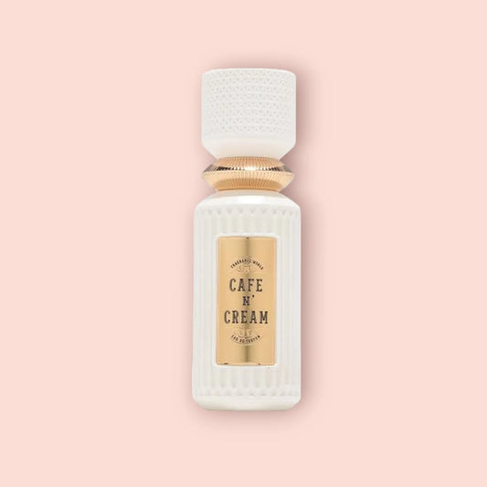 Cafe N Cream by FRAGRANCE WORLD - 3ml, 5ml, 10ml Sample/Decant | Coffee, Honey, Praline & Vanilla - Love That Scent