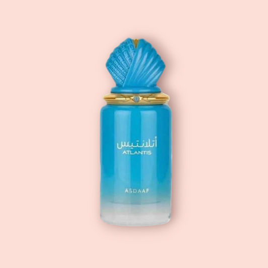 Asdaaf Atlantis Blue Eau de Parfum Samples & Travel Size (3ml) - Fresh Aquatic Citrus Aromatic Fragrance
