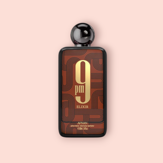 Afnan 9PM Elixir Eau de Parfum Samples & Travel Size (3ml) - Warm Spicy Leather Aromatic Fragrance