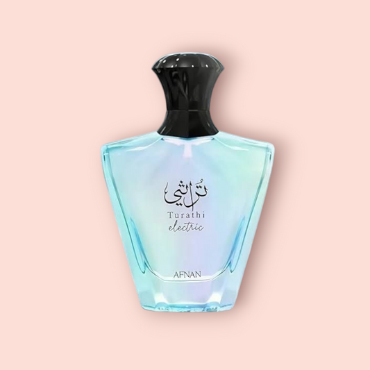 Afnan Turathi Electric Eau de Parfum Samples & Travel Size (3m) - Bright Citrus Aromatic Fresh Fragrance