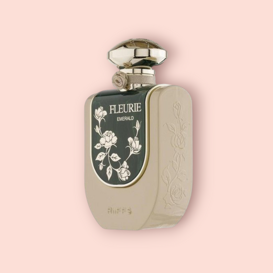Fleurie Emerald Green Riiffs Perfumes Eau de Parfum Samples & Travel Size (3ml) - Warm Spicy Gourmand Floral Fragrance