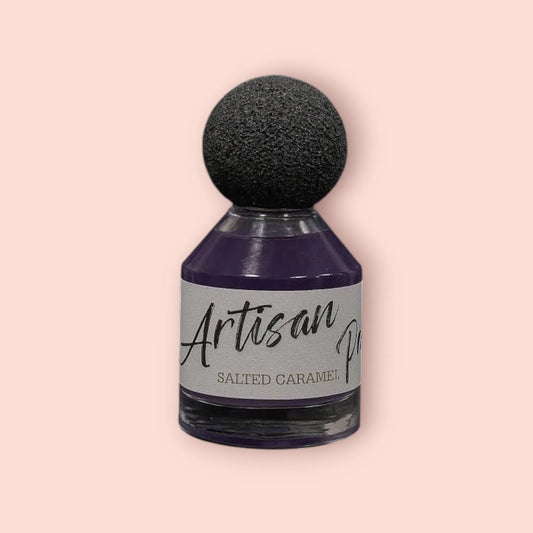Artisan Perfumery Salted Caramel Fragrance World Eau de Parfum Samples & Travel Size (3ml, 5ml, 10ml) - Sweet Gourmand Fruity Woody Fragrance