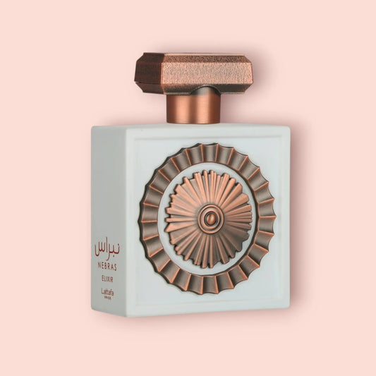 Nebras Elixir Lattafa Perfumes Eau de Parfum Samples & Travel Size (3ml,5ml, 10ml) - Candy, milk, cream Gourmand Fragrance