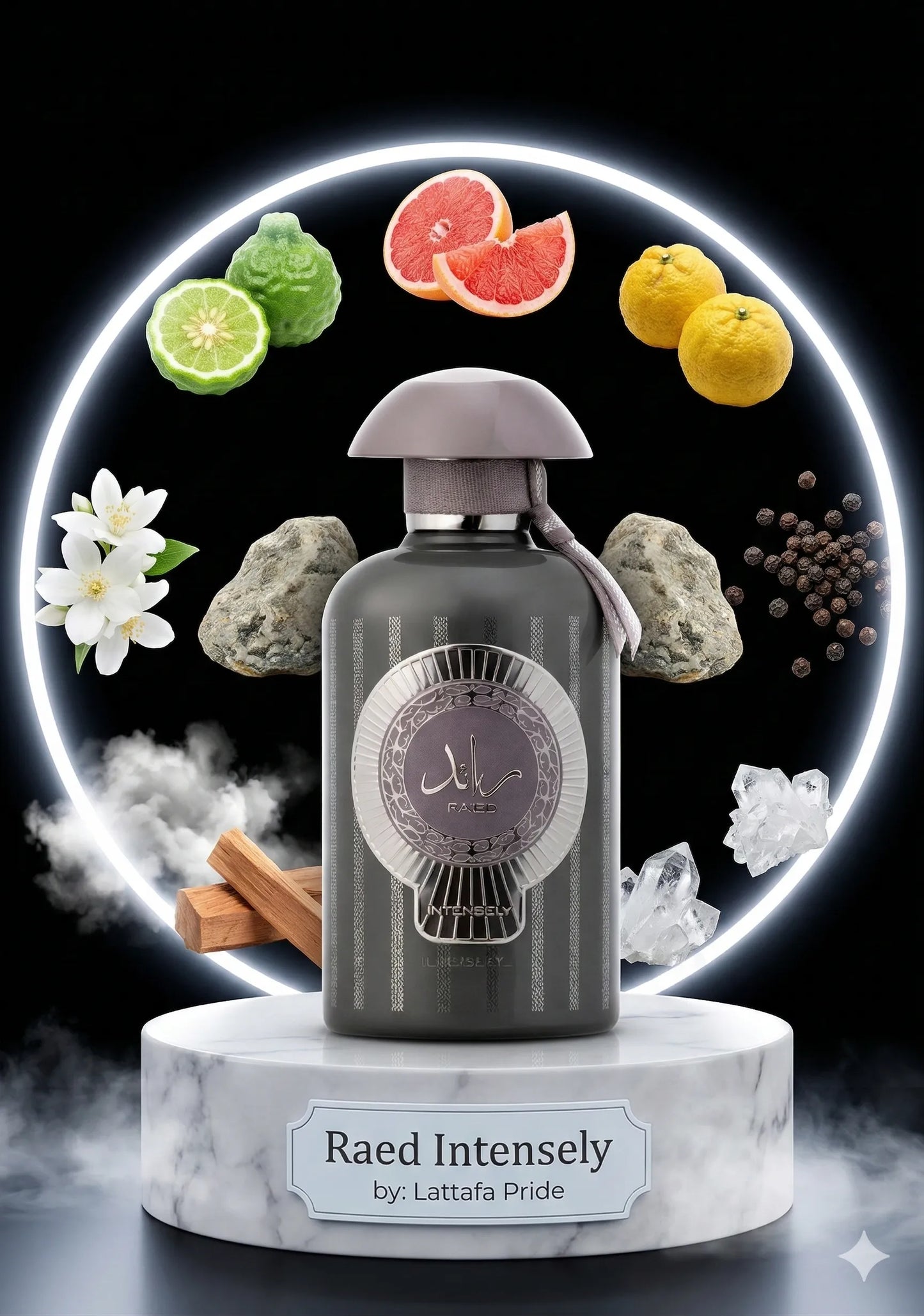 Raed Intensely EDP By Lattafa Decant Sample - 3ml, 5ml 