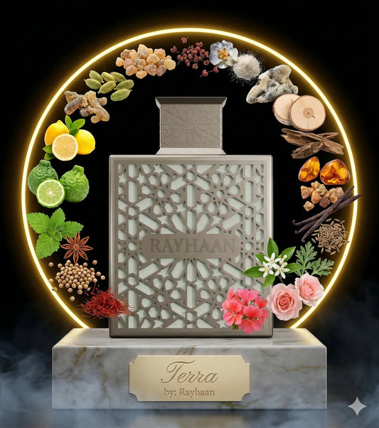 Terra EDP By Rayhaan Perfumes Decant Sample - 3ml, 5ml 