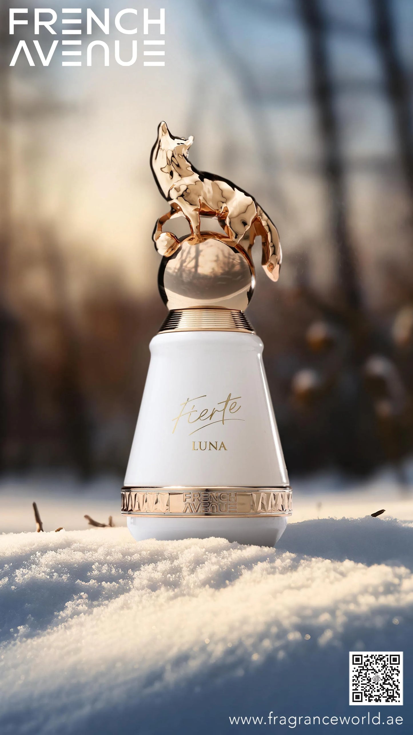 Fierte Luna 80ml EDP by French Avenue Samples & Travel Size (5ml) Aromatic Warm Spicy Tobacco Fragrance - Love That Scent