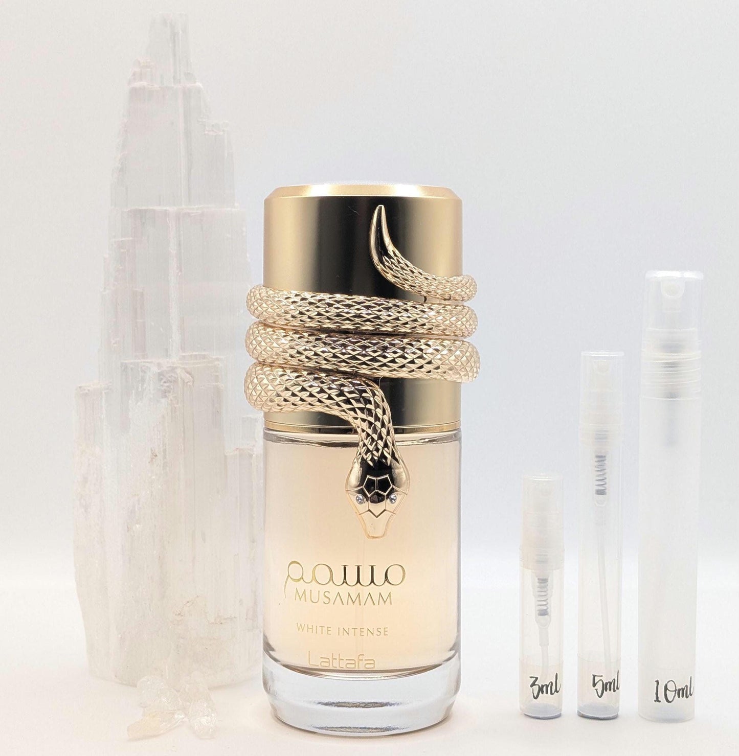 Lattafa Musamam White Intense 3ml/5ml/10ml: Citrus and Coconut Fruits Fragrance Perfume Sample