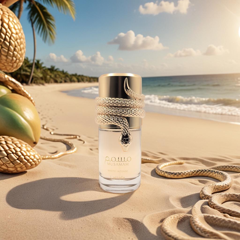 Lattafa Musamam White Intense 3ml/5ml/10ml: Citrus and Coconut Fruits Fragrance Perfume Sample