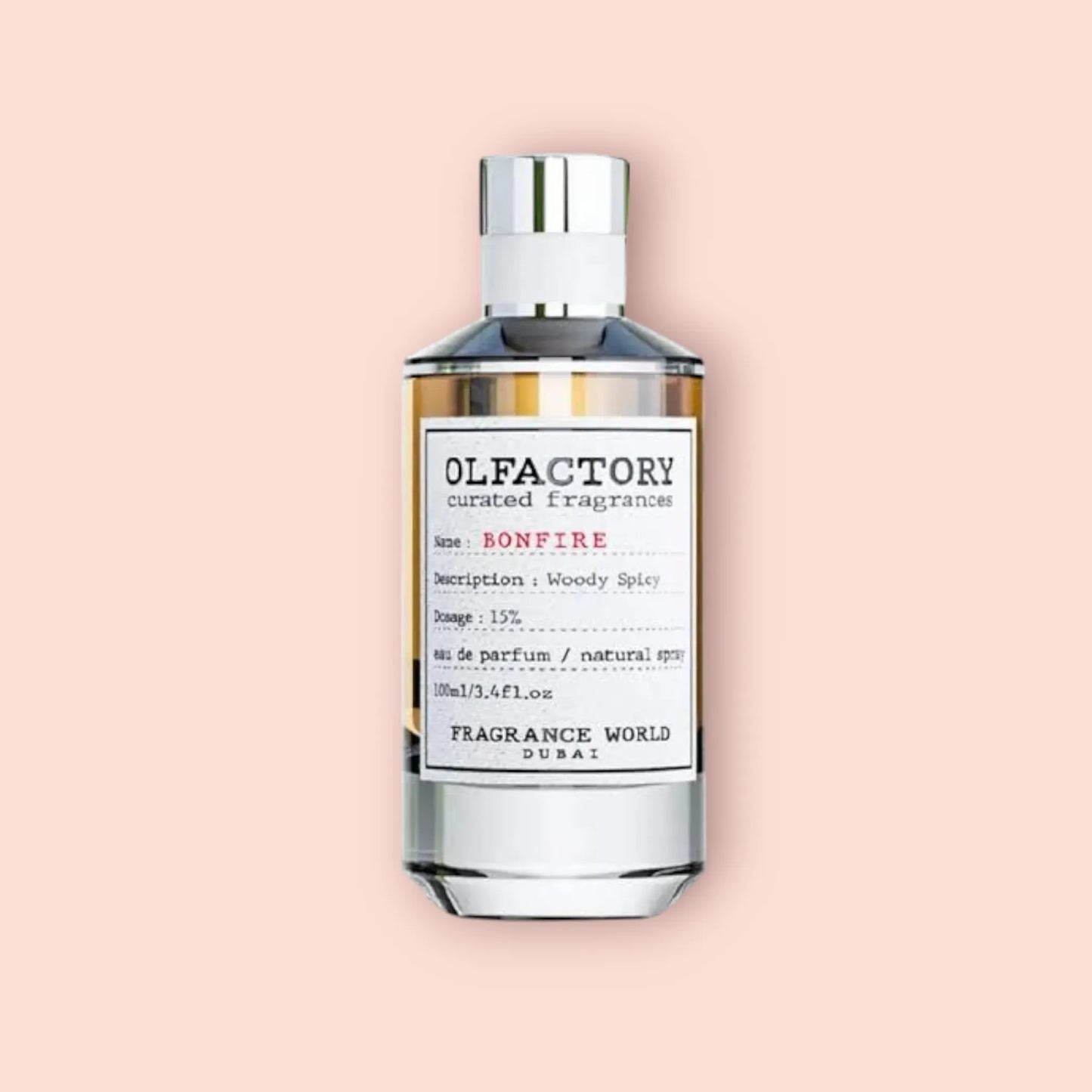 5ml Olfactory Bonfire 100ml EDP | Fragrance World | Sample/Decant | Cloves Caramel Vanilla Cashmere Perfume - Fragrance - Love That Scent