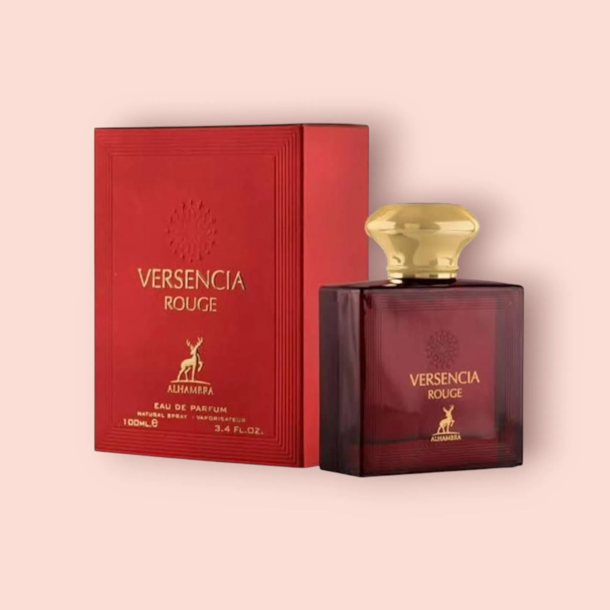 Maison Alhambra Versencia Rouge - Samples & Travel Size (5ml) - Spicy Citrus Floral Woody Fragrance 