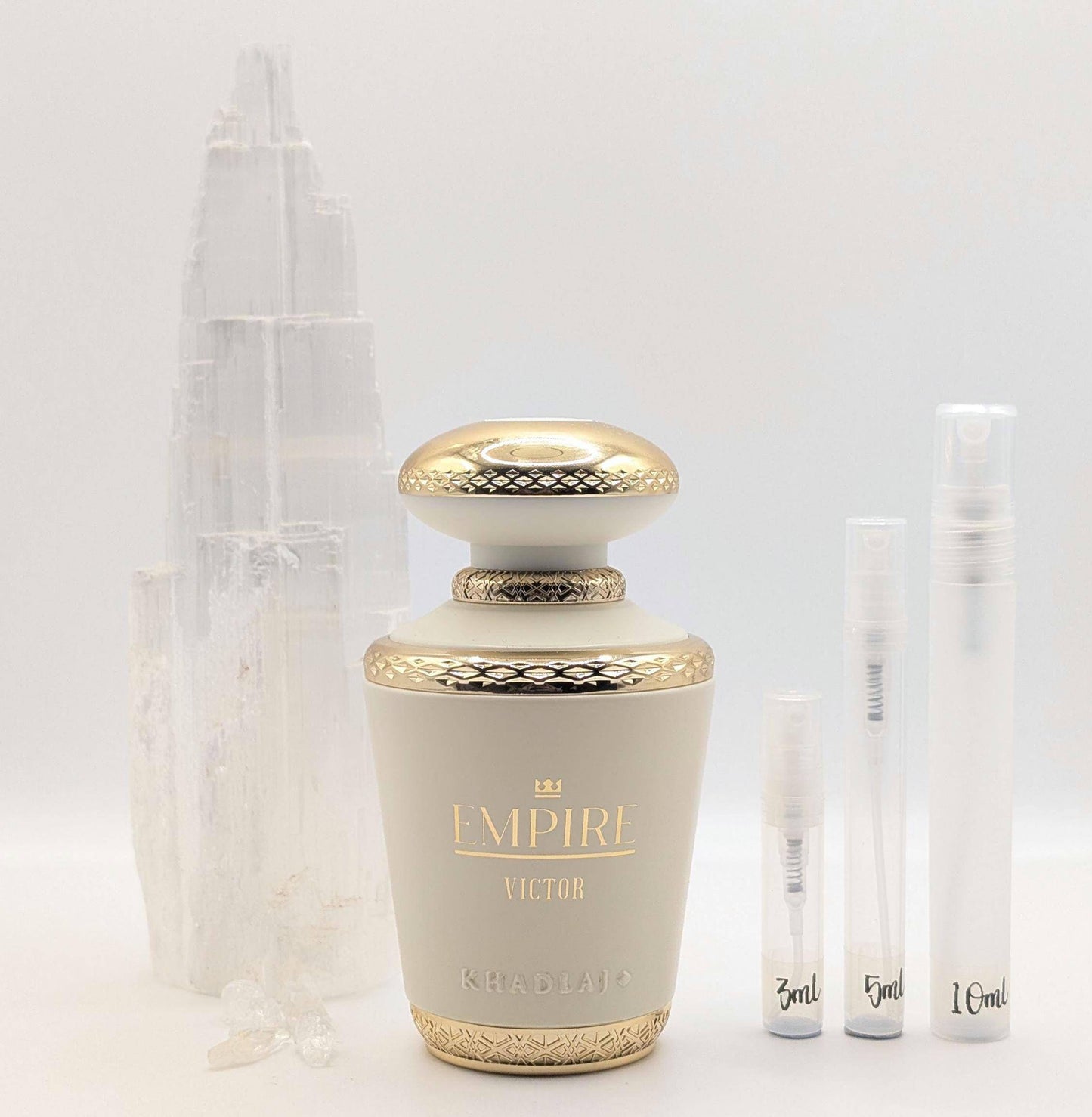 Khadlaj Empire Victory Sample | Citrus & Gourmand Perfume Decant