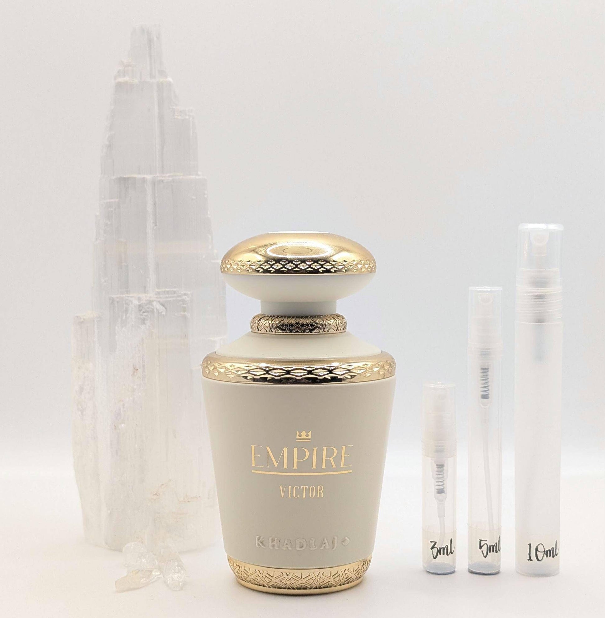Khadlaj Empire Victory Sample | Citrus & Gourmand Perfume Decant