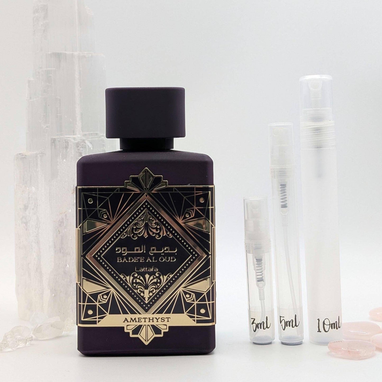 Lattafa Badee Al Oud Amethyst Sample & Decant | Luxurious Oud