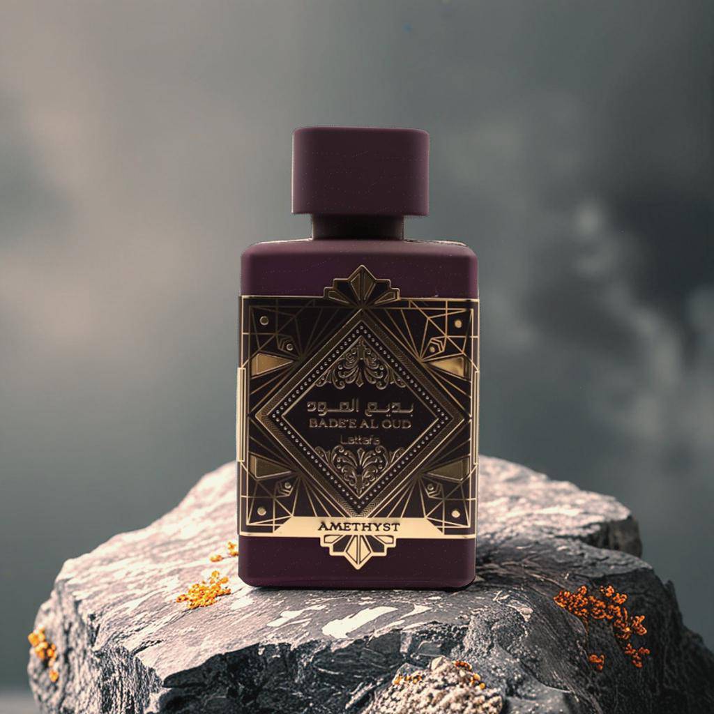 Lattafa Badee Al Oud Amethyst Sample & Decant | Luxurious Oud