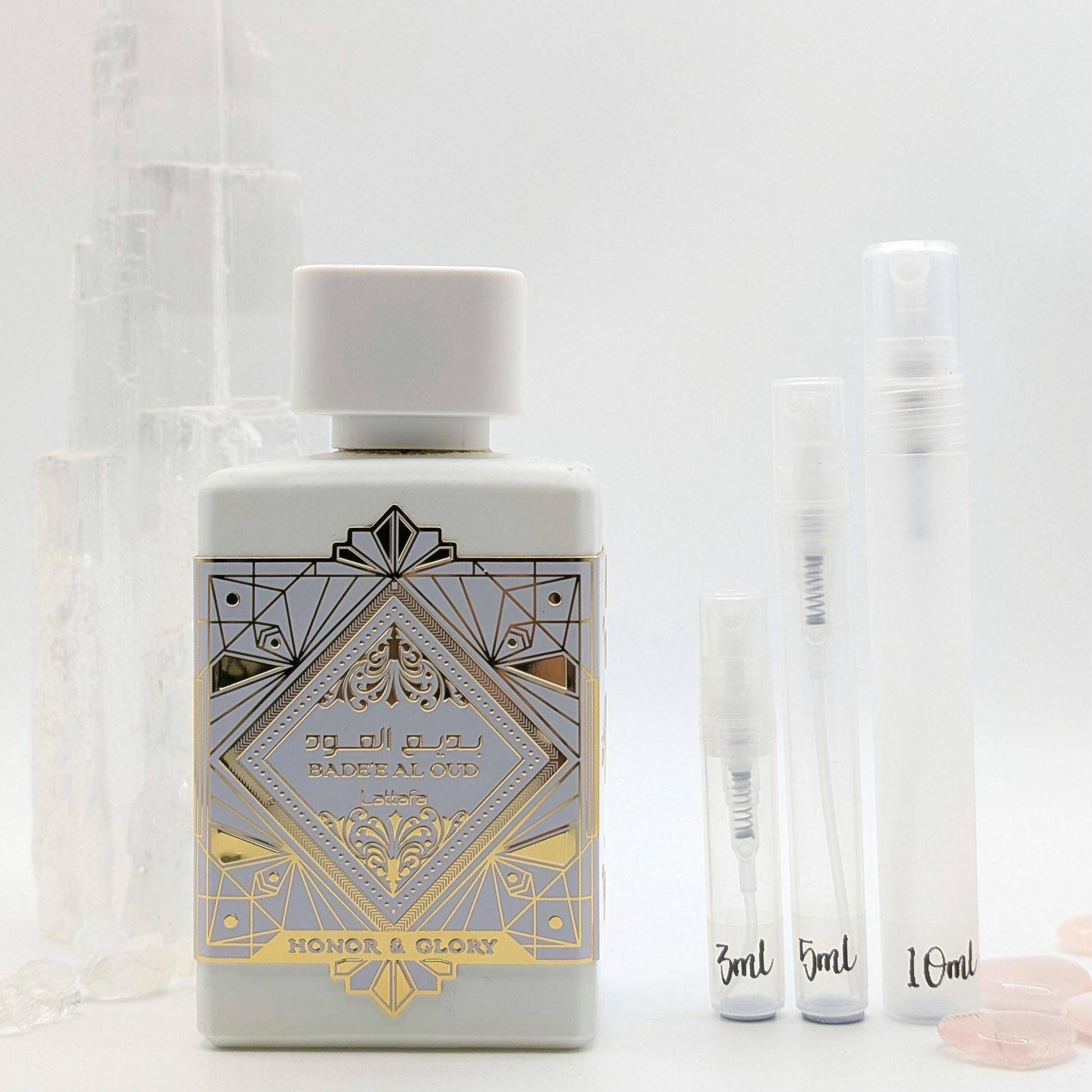 Lattafa Badee Al Oud Honor & Glory Sample & Decant 
