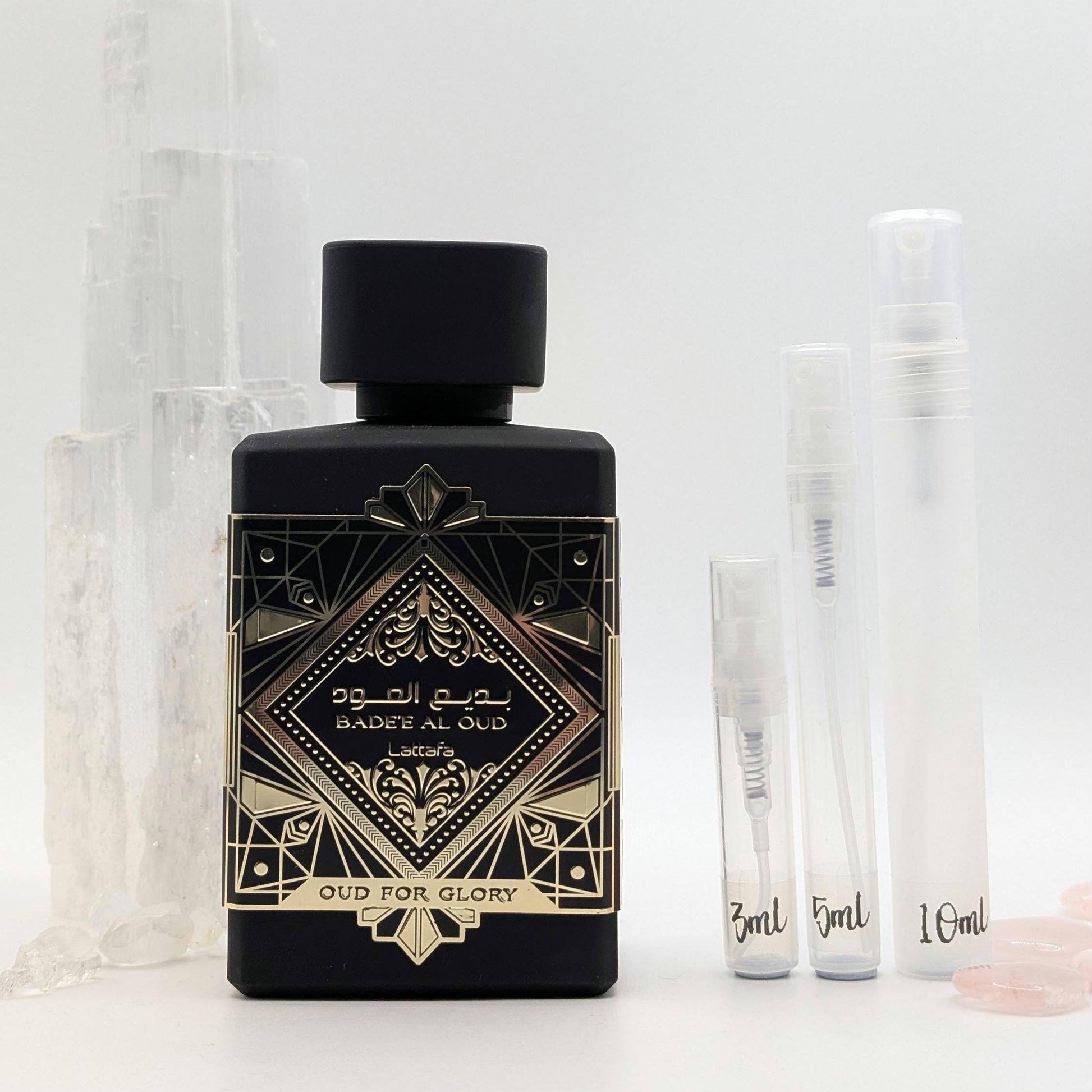 Lattafa Badee Al Oud Sample & Decant | Sophisticated Middle Eastern Oud