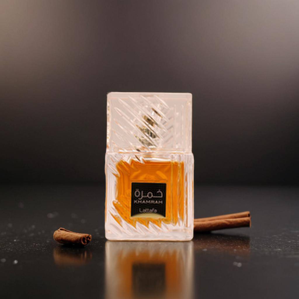 Lattafa Khamrah Sample & Decant | Warm & Spicy Gourmand Perfume