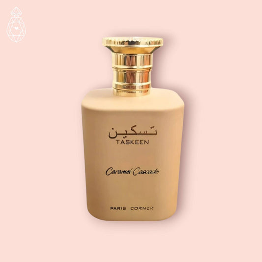 Taskeen Caramel Cascade EDP Sample | Sweet & Indulgent Scent