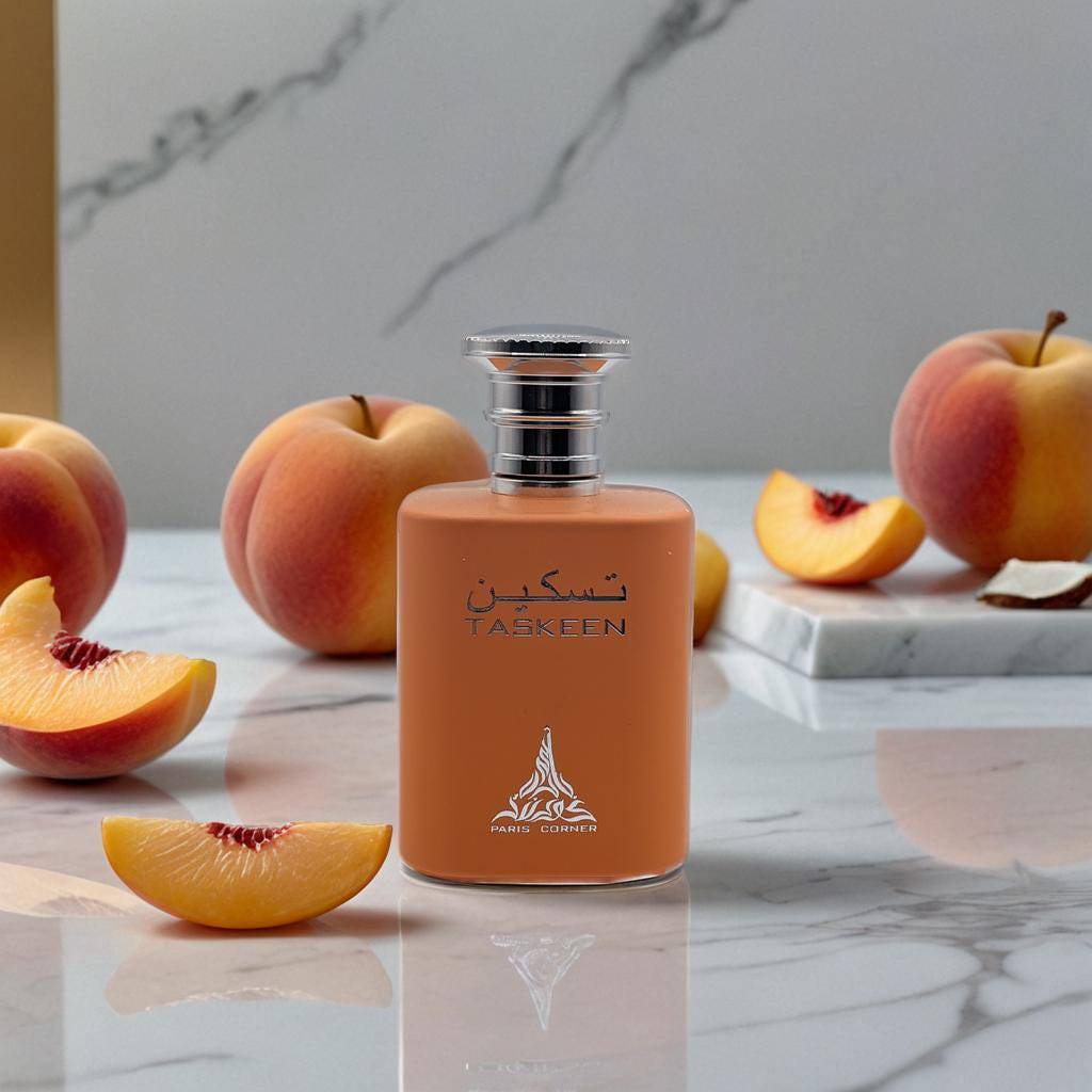 Taskeen Peach EDP Sample & Decant | Fruity & Floral Scent