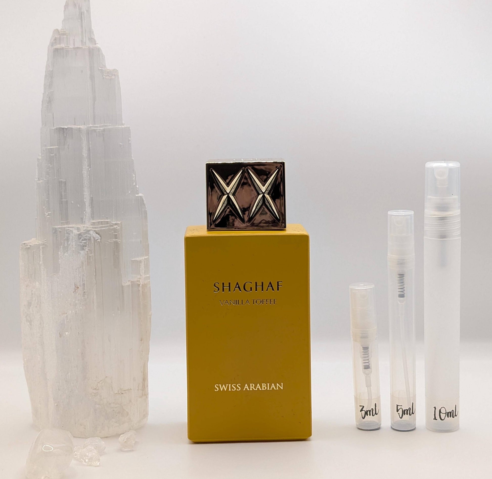 Shaghaf Vanilla Toffee Sample & Decant | Swiss Arabian Gourmand Perfume
