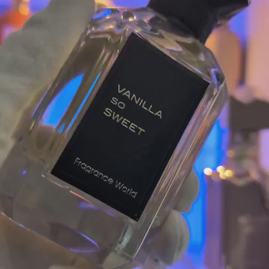 Vanilla So Sweet EDP 3ml/5ml/10ml: Creamy and Sweet Fragrance  Perfume Sample - Decants