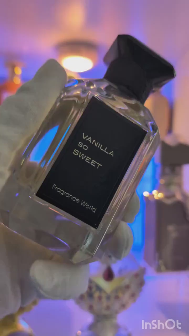 Vanilla So Sweet EDP 3ml/5ml/10ml: Creamy and Sweet Fragrance  Perfume Sample - Decants
