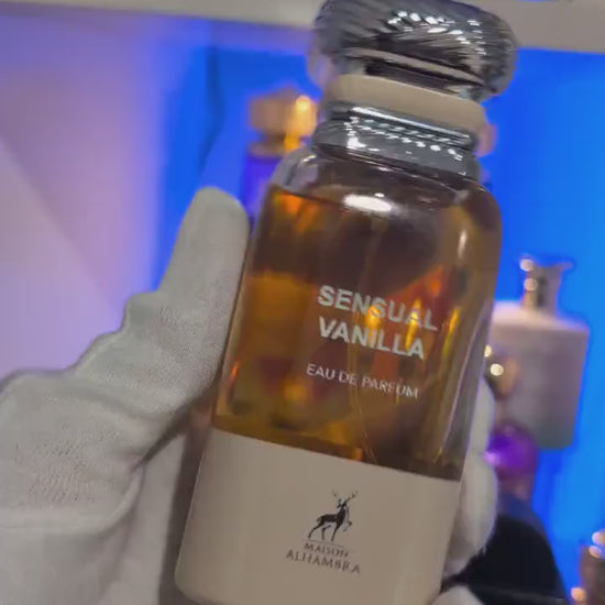 Maison Alhambra Sensual Vanilla 3ml/5ml/10ml: A Creamy and Warm Fragrance Perfume