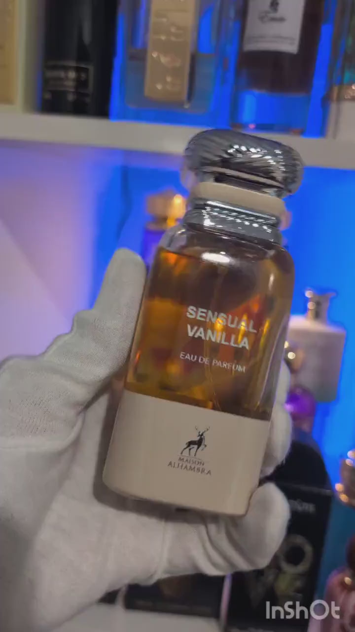 Maison Alhambra Sensual Vanilla 3ml/5ml/10ml: A Creamy and Warm Fragrance Perfume