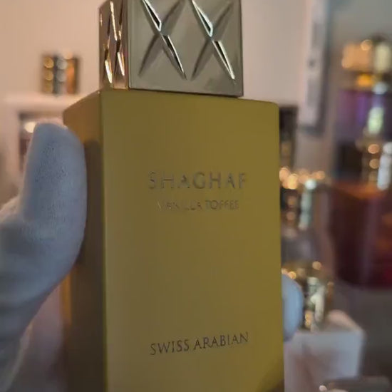 Swiss Arabian Shaghaf Vanilla Toffee 3ml: Sample A Decadent Gourmand Fragrance Perfume Sample