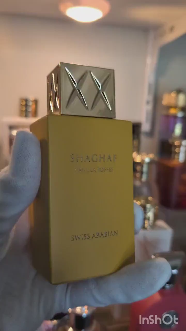 Swiss Arabian Shaghaf Vanilla Toffee 3ml: Sample A Decadent Gourmand Fragrance Perfume Sample