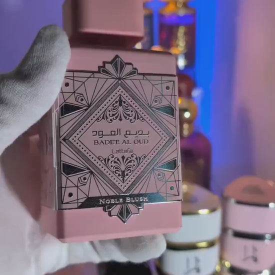 Lattafa Badee Noble Blush 3ml/5ml/10ml: Creamy and Floral Fragrance Sample - Decants