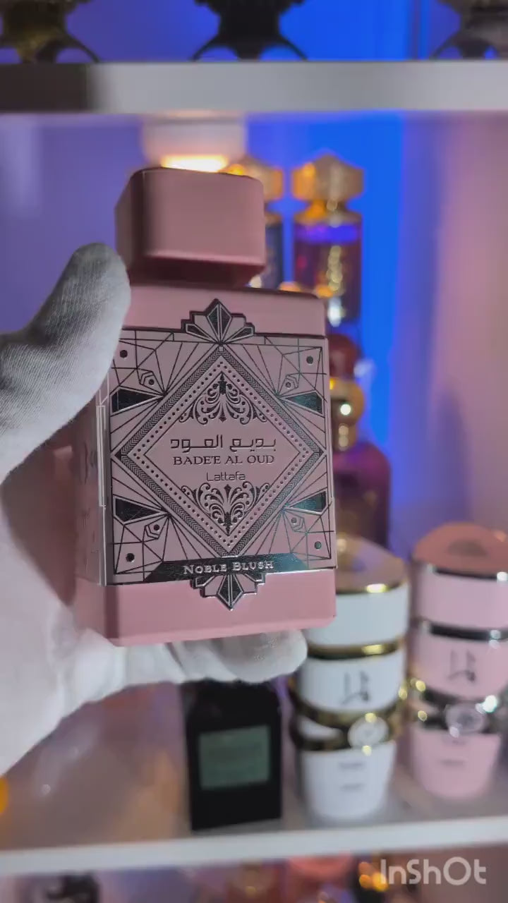 Lattafa Badee Noble Blush 3ml/5ml/10ml: Creamy and Floral Fragrance Sample - Decants