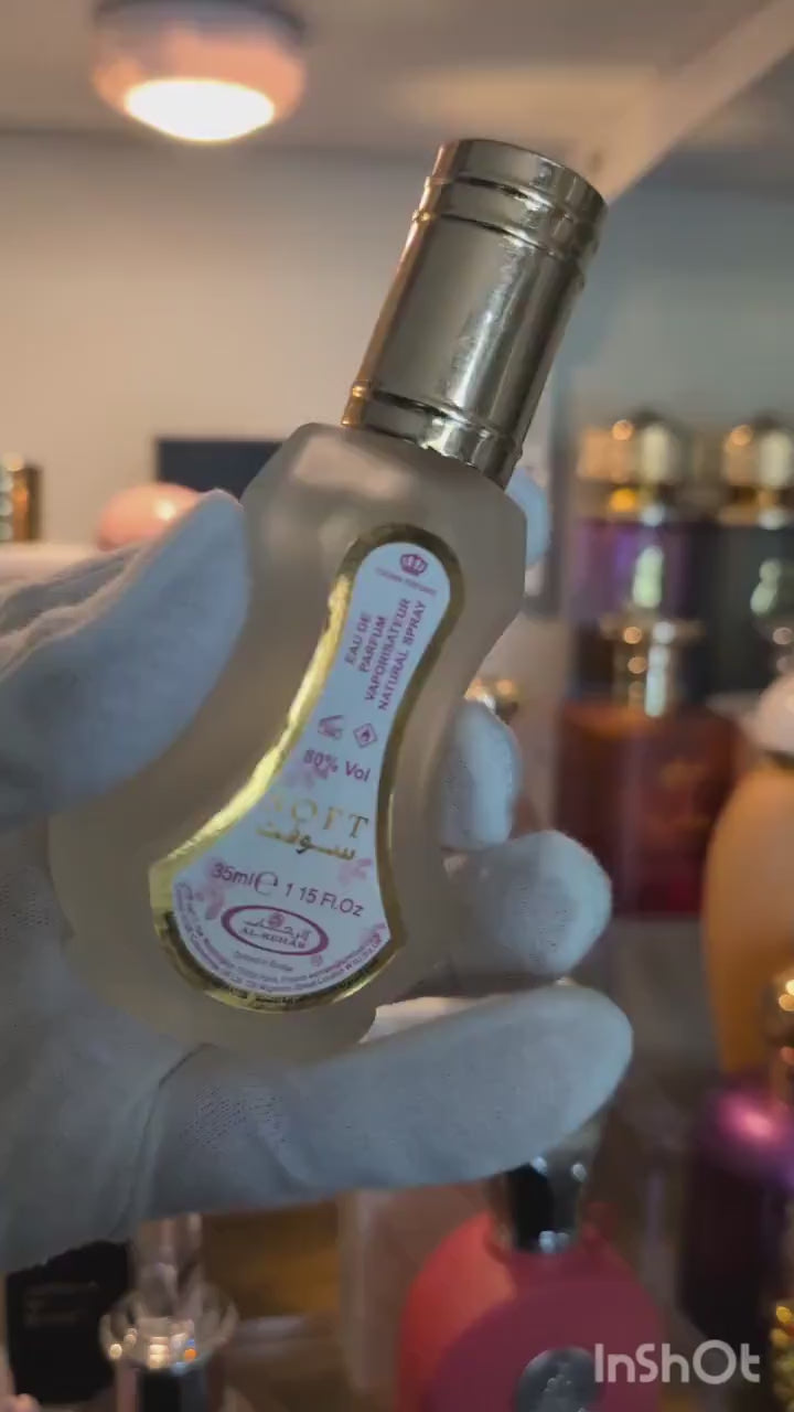 Al Rehab Soft 3ml/5ml: A Delicate and Comforting Fragrance Perfume Sample