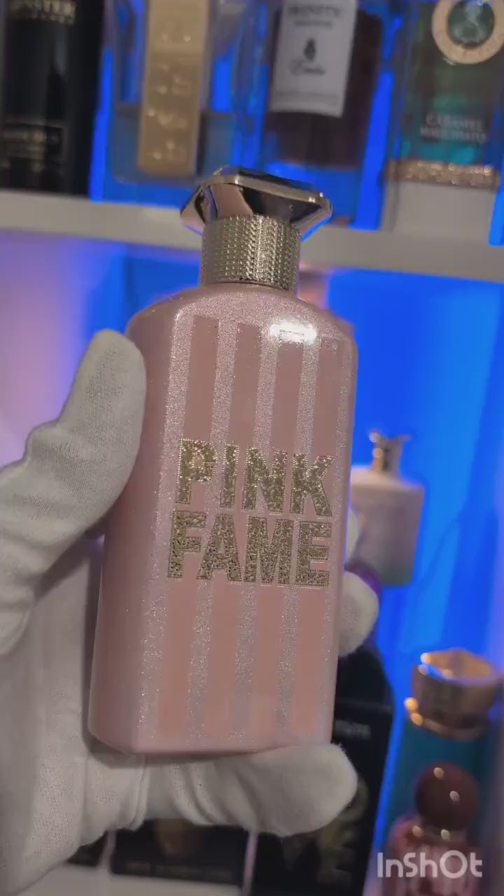 Pink Fame by Fragrance World 3ml/5ml/10ml: A Delicate Vanilla Coconut Fragrance Perfume Sample