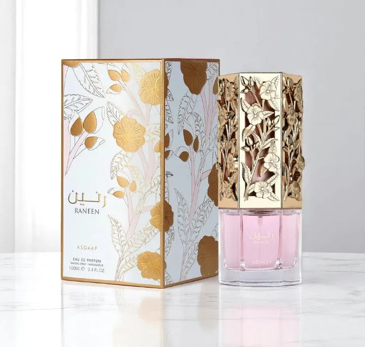 Raneen Asdaaf by Lattafa 100ml EDP for Women Samples & Travel Size (3ml, 5ml, 10ml) Sweet Fruity Floral Amber Fragrance