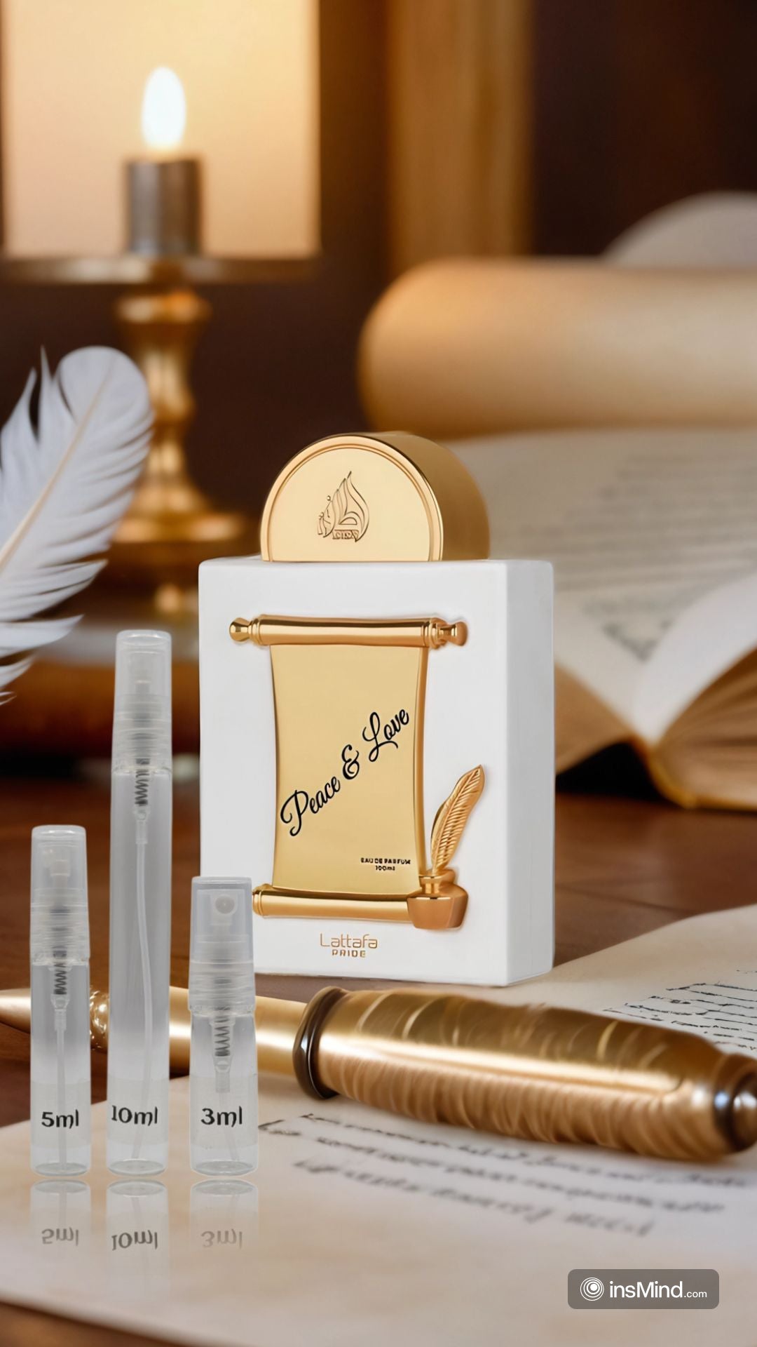 3ml/5ml/10ml Peace & Love Lattafa Pride Perfumes | Lattafa Perfumes | Floral Fragrance Perfume Sample - Decants